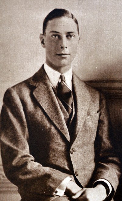 Il recentemente fidanzato Principe Alberto e Lady Elizabeth Bowes-Lyon da Herbert Vandyk