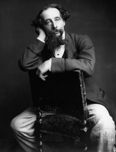 Ritratto di Charles Dickens da Herbert Watkins