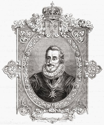 Enrico IV, inciso da Pannemaker-Ligny, da 