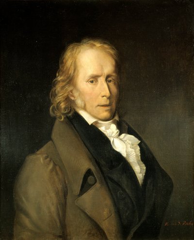 Ritratto di Benjamin Constant 1767-1830, 1820 da Hercule de Roches