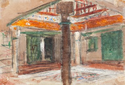 Interno di un palazzo esotico, c. 1867 da Hercules Brabazon Brabazon