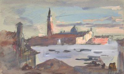 San Giorgio Maggiore, Venezia, 1840-1906 da Hercules Brabazon Brabazon