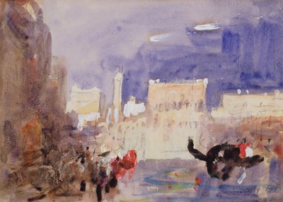 Il Palazzo Ducale e la Piazzetta dal Bacino di San Marco da Hercules Brabazon Brabazon