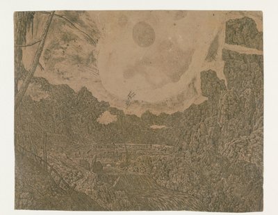 Paesaggio con cascata, seconda versione da Hercules Segers