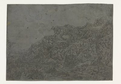 Paesaggio roccioso con nuvole basse da Hercules Segers