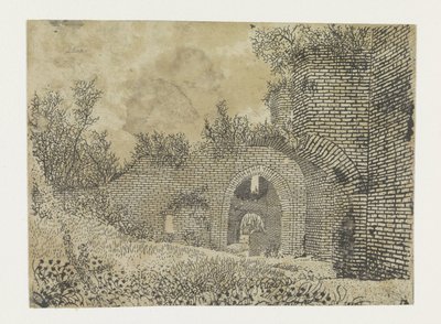 Rovine del Castello di Brederode da Hercules Segers