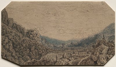 Valle chiusa, c. 1623-30 da Hercules Seghers