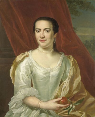 Margaretha Leuveling (1738-83), moglie di Justus Tjeenk da Herman Frederik van Hengel