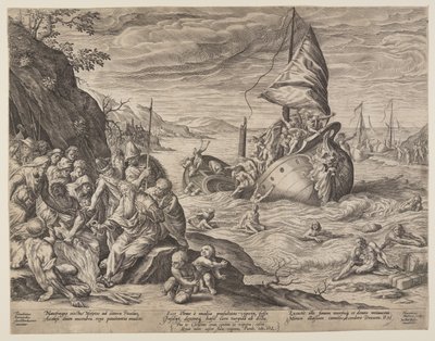 Il naufragio di San Paolo presso Mileto da Herman Jansz. Muller