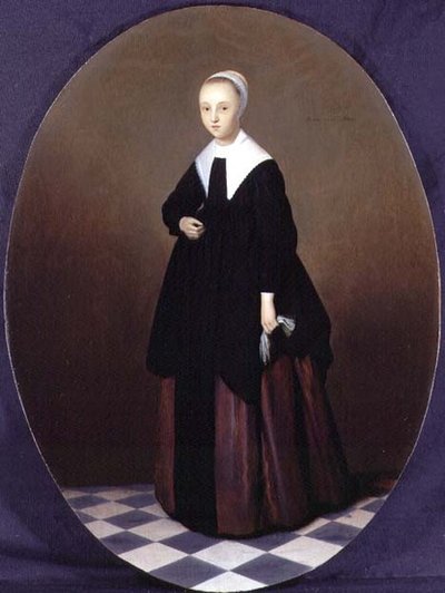 Ritratto di una giovane ragazza da Herman Mijnerts Doncker