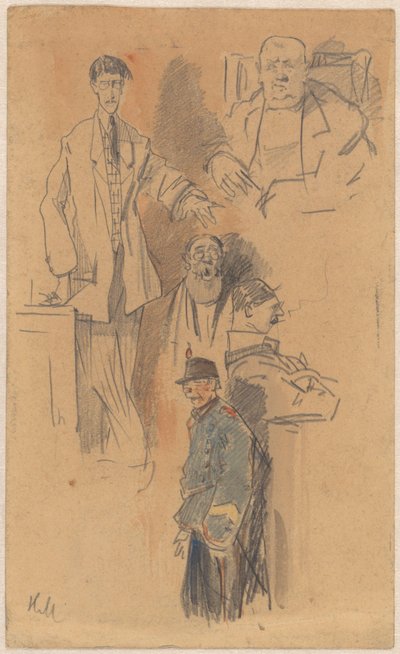 Ritratto di Jan Hamdorf e W. van der Pluym da Herman Moerkerk