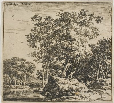 Paesaggio, da Set di paesaggi da Herman Naijwincx