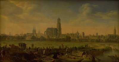 Veduta di Utrecht da Herman Saftleven