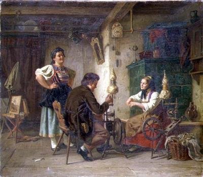 La bella filatrice da Herman Sondermann