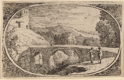 Un ponte di pietra da Herman van Swanevelt