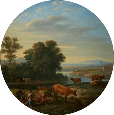 Paesaggio fluviale all