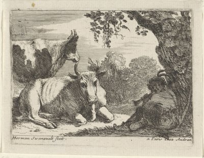 Mucche da Herman van Swanevelt