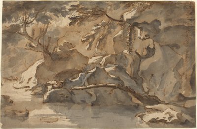 Paesaggio (dopo Paul Bril) da Herman van Swanevelt