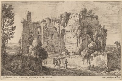 Paesaggio con il cardinale da Herman van Swanevelt
