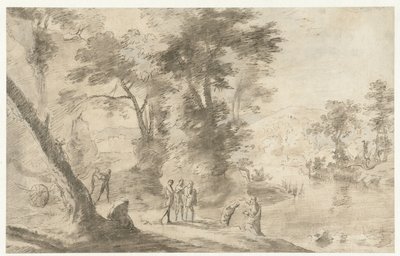 Paesaggio con il battesimo dell
