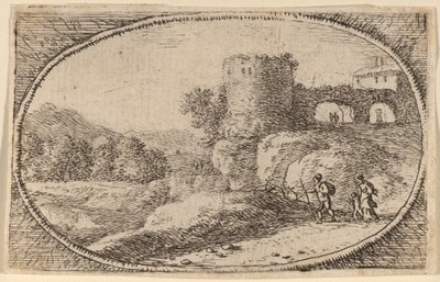 La grande torre rotonda da Herman van Swanevelt