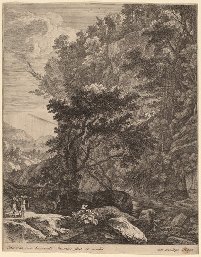 La montagna da Herman van Swanevelt