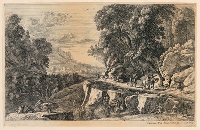I due cavalieri da Herman van Swanevelt
