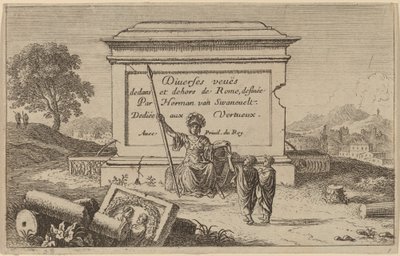 Pagina del Titolo da Herman van Swanevelt