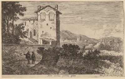 Villa fuori Porta Pia da Herman van Swanevelt