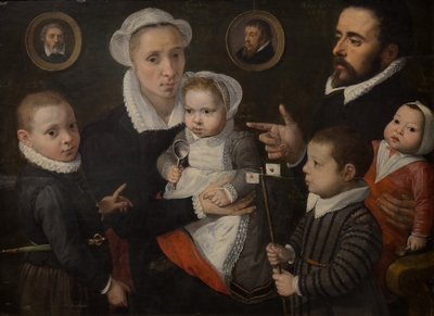 Ritratto di famiglia da Herman van der Mast