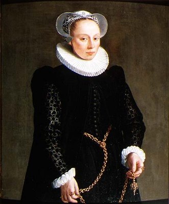Ritratto di una signora di 24 anni da Herman van der Mast