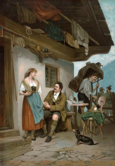 Villeggianti in montagna da Hermann Bever