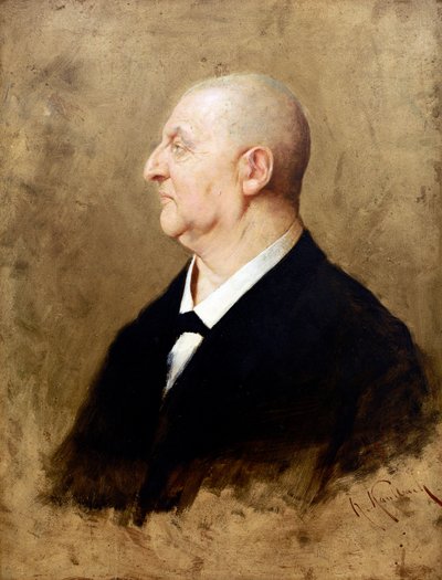 Ritratto di Anton Bruckner da Hermann Kaulbach