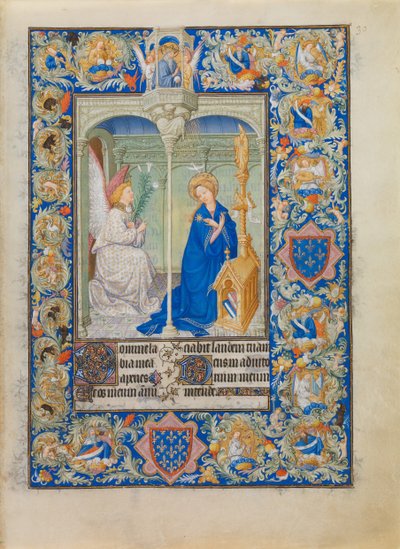 Le Belles Heures di Jean de France, duca di Berry da Hermann Limbourg