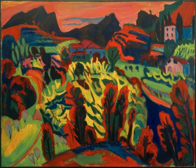 Paesaggio montano ticinese da Hermann Scherer