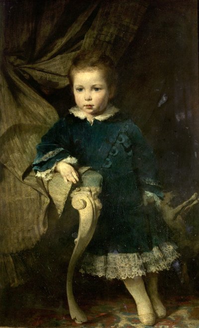 Ritratto di un Bambino, 1874 da Hermann Schneider