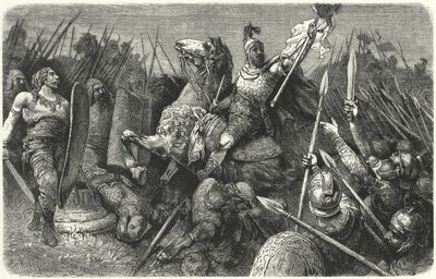 Belisario che attacca gli Ostrogoti a Roma, 536 da Hermann Vogel