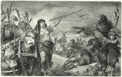 Membri del movimento valdese in fuga dalla persecuzione da Hermann Vogel