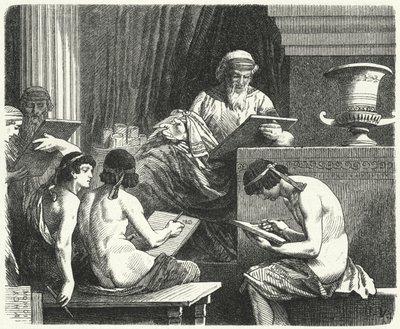 Solone, legislatore di Atene da Hermann Vogel