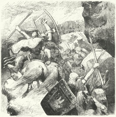Le migrazioni barbariche, IV - VI secolo da Hermann Vogel