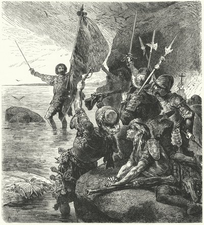 Vasco Núñez de Balboa rivendica l