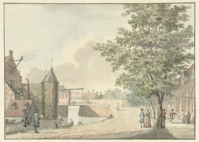 La Porta della Guardia a Utrecht da Hermanus Petrus Schouten (possibly)