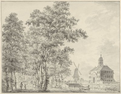 La Porta di Muider ad Amsterdam da Hermanus Petrus Schouten