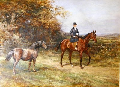 Lady Denman (1884-1954) da Heywood Hardy
