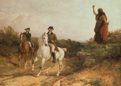 Meg Merrilies dal poema di Keats Vecchia Meg era una zingara da Heywood Hardy