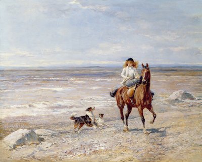 Giro in pony sulla spiaggia da Heywood Hardy