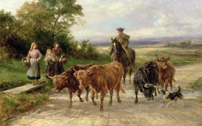 Il bel mandriano, 1904 da Heywood Hardy