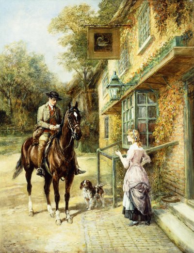 Il postino del villaggio da Heywood Hardy