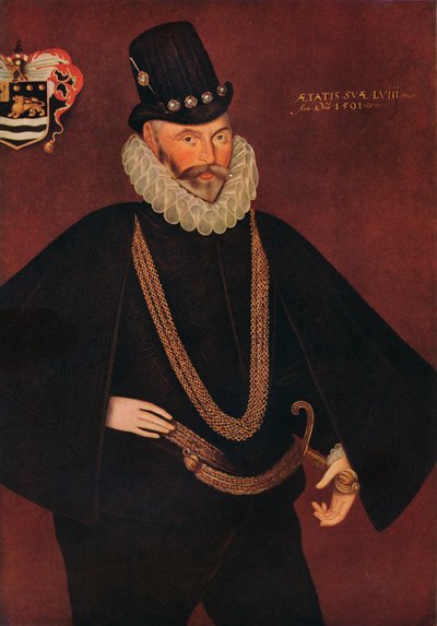 Sir John Hawkins, 1591 da Hieronimo Custodis