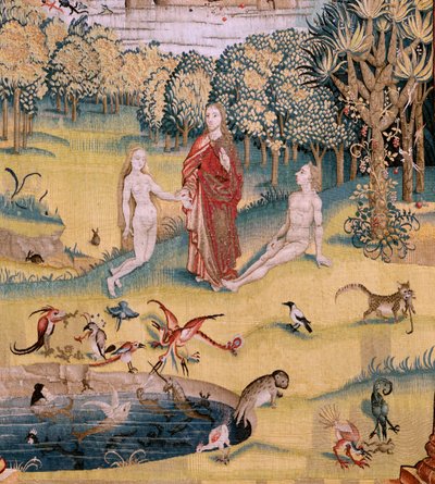 Serie Quattro arazzi dopo Hieronymus Bosch: Il giardino delle delizie da Hieronymus (after) Bosch